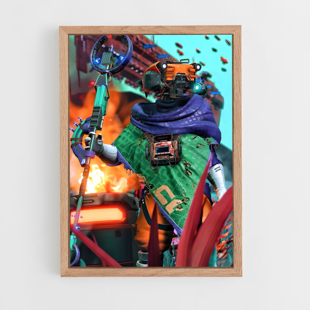 Poster Space Invader – affiche No man sky (vue 4)